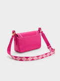 Astra Chain Handle Bag Fuchsia