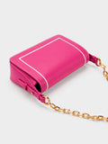 Astra Chain Handle Bag Fuchsia