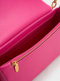 Astra Chain Handle Bag Fuchsia