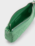 Geona Knitted Phone Pouch Green