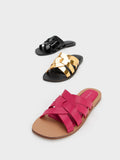 CHARLES & KEITH Interwoven Slide Sandals