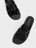 CHARLES & KEITH Interwoven Slide Sandals