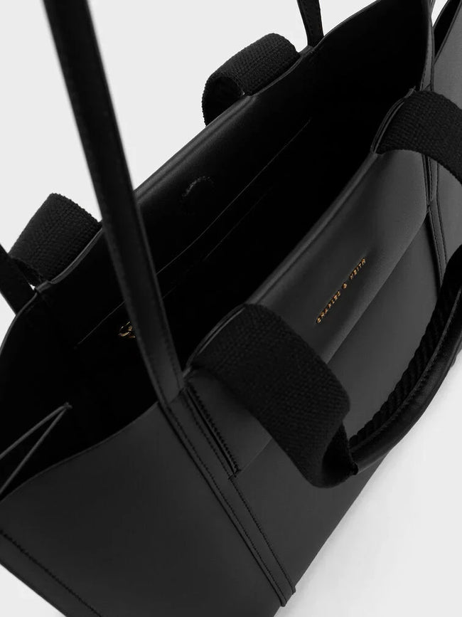 CHARLES & KEITH Shalia Tote Bag_Black