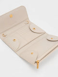 Octavia Front Flap Long Wallet_Ivory