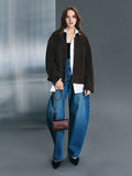Octavia Front Flap Long Wallet_Wineberry Red