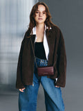 Octavia Front Flap Long Wallet_Wineberry Red