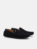PEDRO Oliver Nubuck Driving Shoes-Black