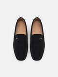 PEDRO Oliver Nubuck Driving Shoes-Black