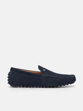 PEDRO Oliver Nubuck Driving Shoes-Navy