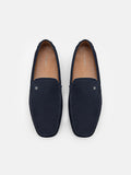 PEDRO Oliver Nubuck Driving Shoes-Navy