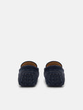 PEDRO Oliver Nubuck Driving Shoes-Navy