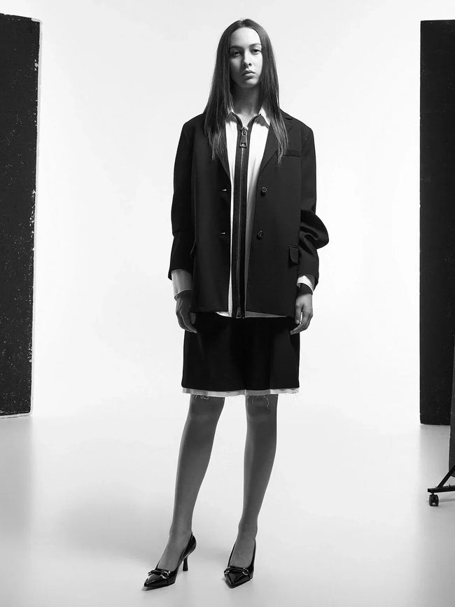 CHARLES & KEITH Women  Metallic Accent Pointed Toe Pumps Black Box