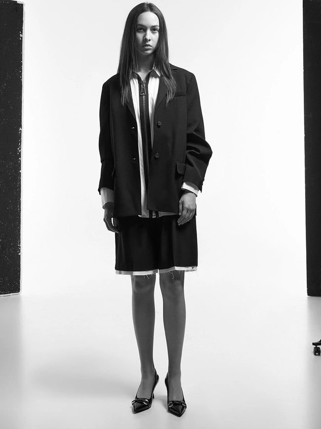 CHARLES & KEITH  Metallic Accent Pointed-Toe Pumps Black Box