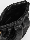 CHARLES & KEITH Women Duo Chain-Handle Two-Way Backpack_Black