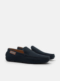 PEDRO Bryce Nubuck Driving Shoes-Navy