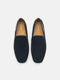 PEDRO Bryce Nubuck Driving Shoes-Navy