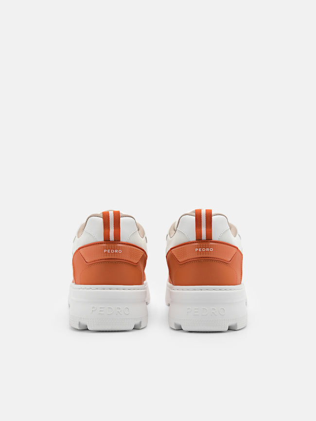 PEDRO Arc Court Sneakers - Orange