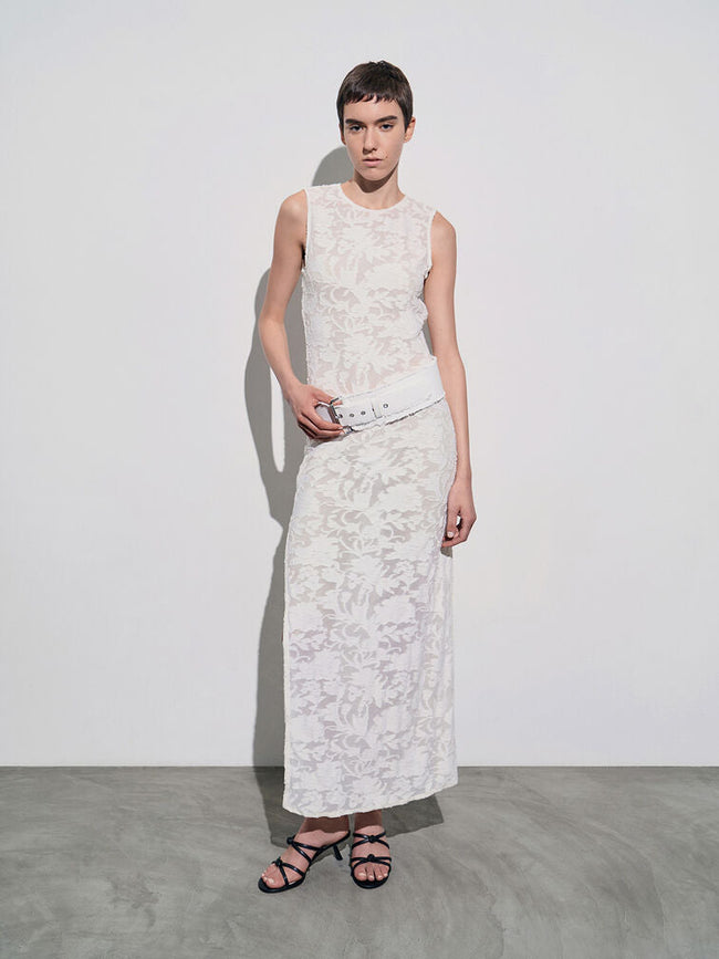 CHARLES & KEITH Women Rose Embellished Slant Heel Strappy Mules Black