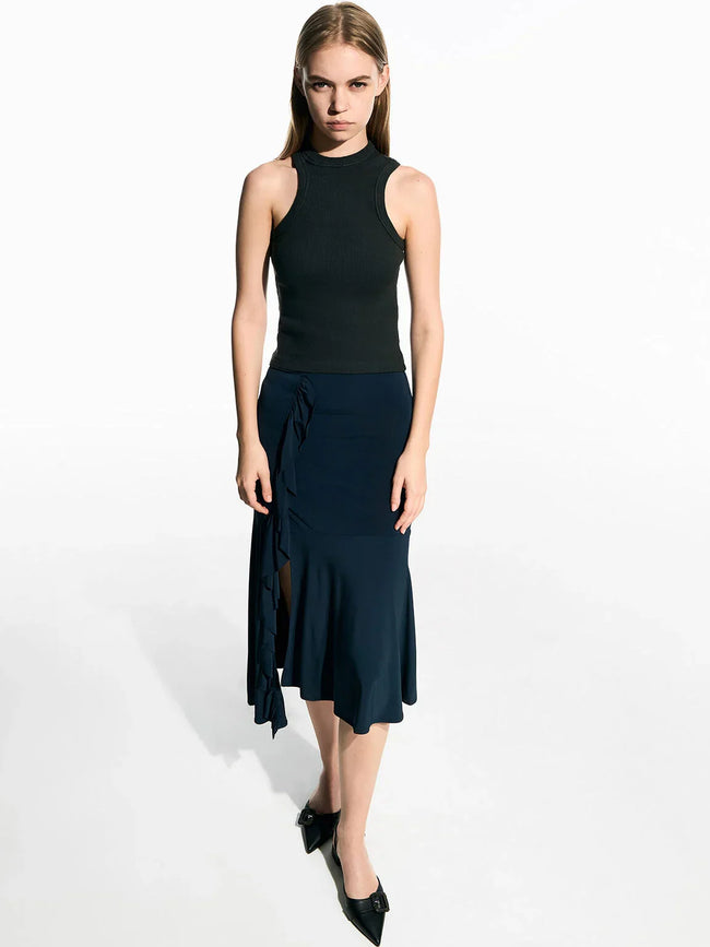 CHARLES & KEITH Women Woven Buckle Slingback Pumps Black