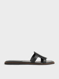 CHARLES & KEITH_Easley Cut-Out Slide Sandals_Black