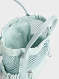 CHARLES & KEITH Women Terra Mesh & Nylon Multi-Way Bag_Sage Green