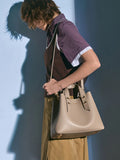 CHARLES & KEITH Women Shania Tote Bag - Taupe