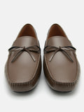 PEDRO Bow Driving Shoes - Brown