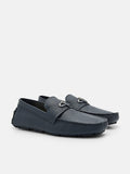 PEDRO Icon Leather Driving Shoes-Navy