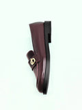 Marley Metallic-Accent Loafers_Burgundy