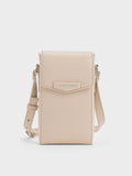 Mini Adelie Envelope Elongated Bag Oat