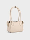 CHARLES & KEITH Bosie Elongated Top Handle Bag_Oat