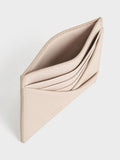 CHARLES & KEITH_Midori Geometric Card Holder_Oat