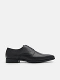 PEDRO Altitude Lightweight Leather Derby Shoes - Black