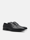 PEDRO Altitude Lightweight Leather Derby Shoes - Black