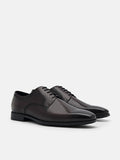PEDRO Altitude Lightweight Leather Derby Shoes - Dark Brown