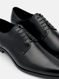PEDRO Leather Derby Shoes - Black