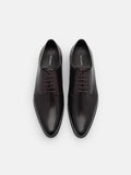 PEDRO Leather Derby Shoes - Dark Brown