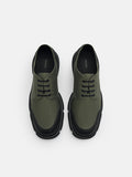 PEDRO Ellis Derby Shoes- Military Green
