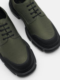 PEDRO Ellis Derby Shoes- Military Green