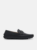 PEDRO Kane Leather Driving Shoes - Black