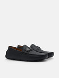 PEDRO Kane Leather Driving Shoes - Black