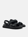 PEDRO Bryson Backstrap Sandals-Black