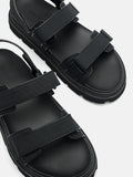 PEDRO Bryson Backstrap Sandals-Black