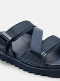 PEDRO Nylon Strap Sandals- Navy