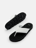 PEDRO Thong Sandals in Pixel-White