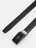 PEDRO-Icon Leather Reversible Tang Belt Black