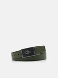 PEDRO-Icon Leather Reversible Tang Belt Black
