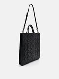 PEDRO Studio Kayla Leather Tote Bag in Pixel-Black