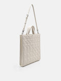PEDRO Studio Kayla Leather Tote Bag in Pixel-Chalk
