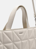 PEDRO Studio Kayla Leather Tote Bag in Pixel-Chalk